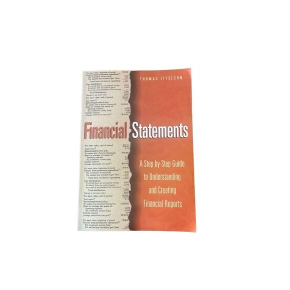 Financial Statements Softcover Book by Thomas Ittelson 1998 - Picture 1 of 3